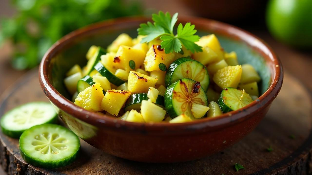 Guyanese Cucumber Choka