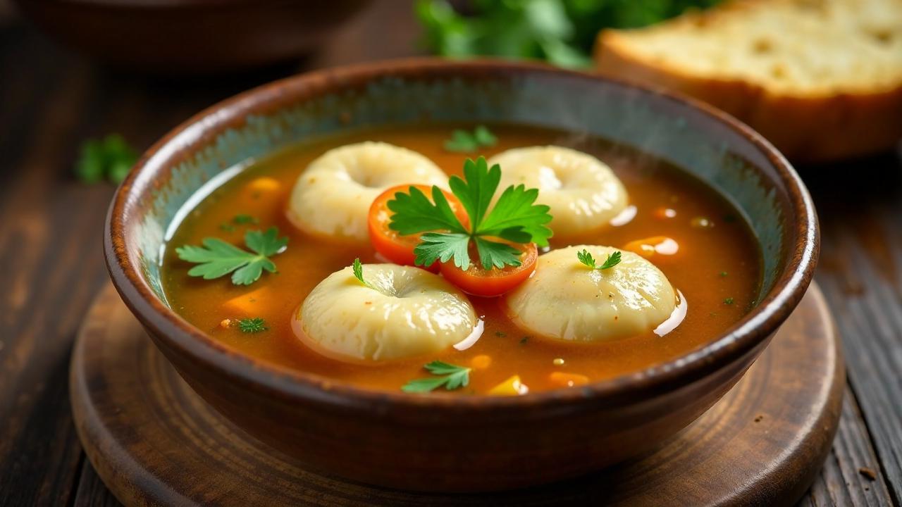 Guyanese Dumpling Soup