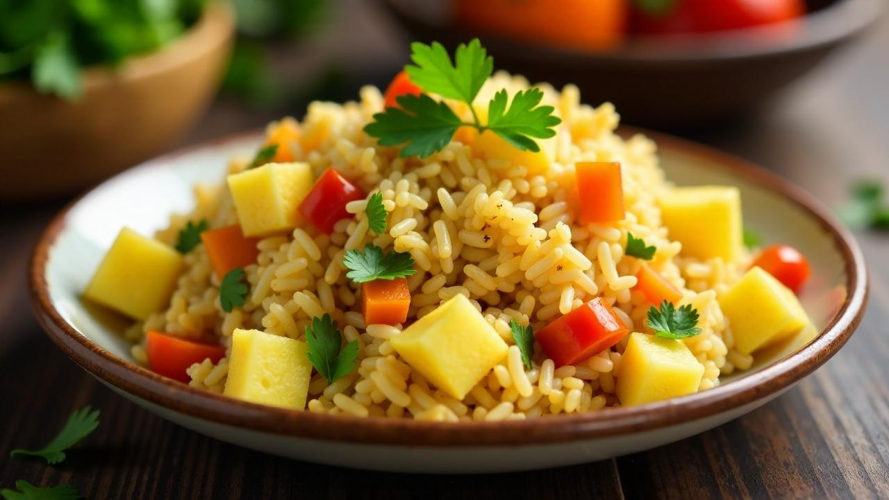 Guyanese Pineapple Fried Rice