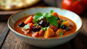 Guyanese Style Eggplant Curry