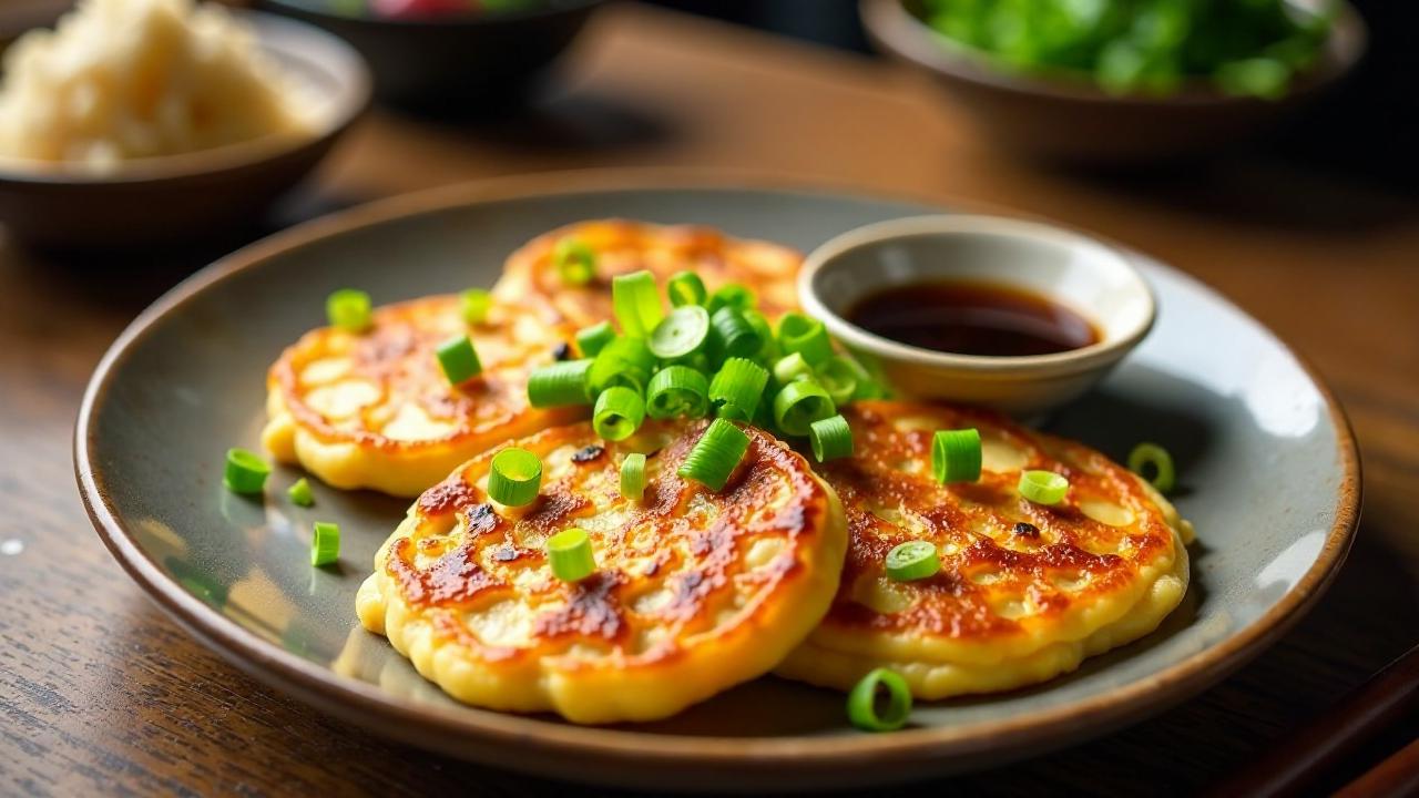 Haemul-Pajeon (Meeresfrüchte-Pfannkuchen)