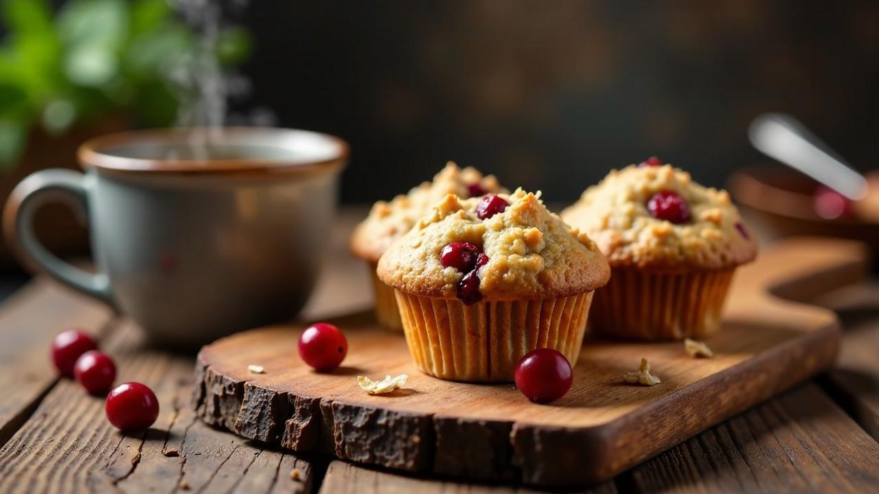 Hafer-Cranberry-Muffin-Tops