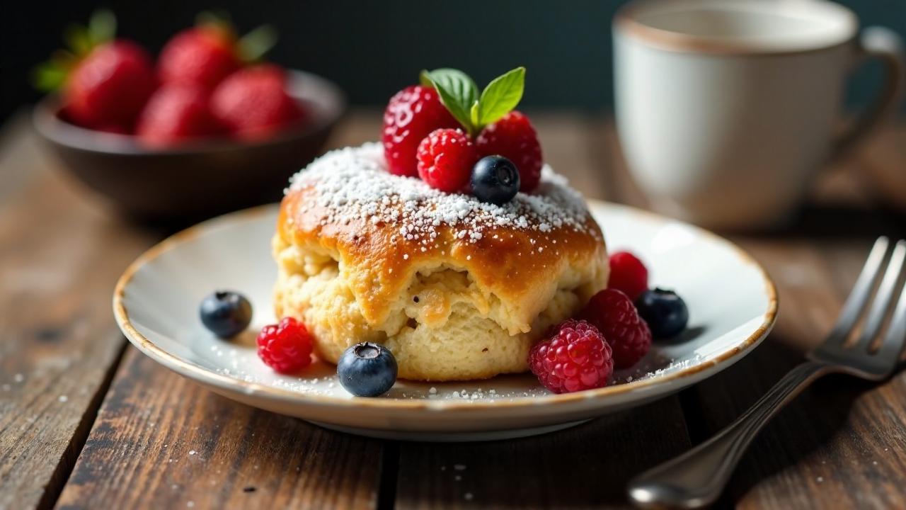 Haferflocken-Milchbrötchen