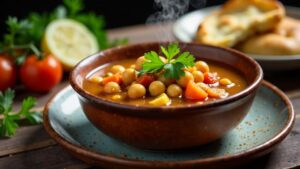 Halabessa: Dicke Suppe mit Kichererbsen