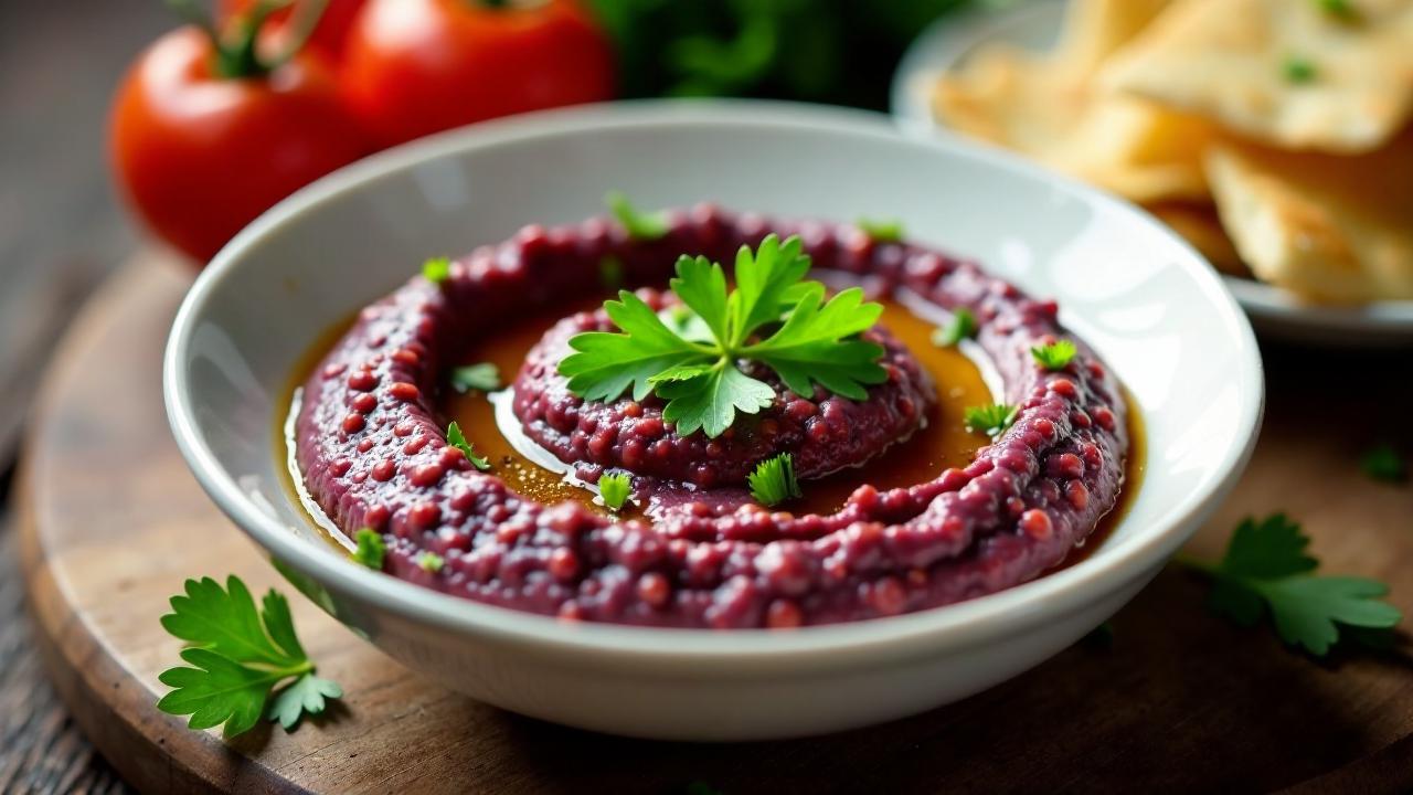 Haleem Badegan (Auberginen-Hummus)