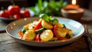 Halloumi-Gnocchi