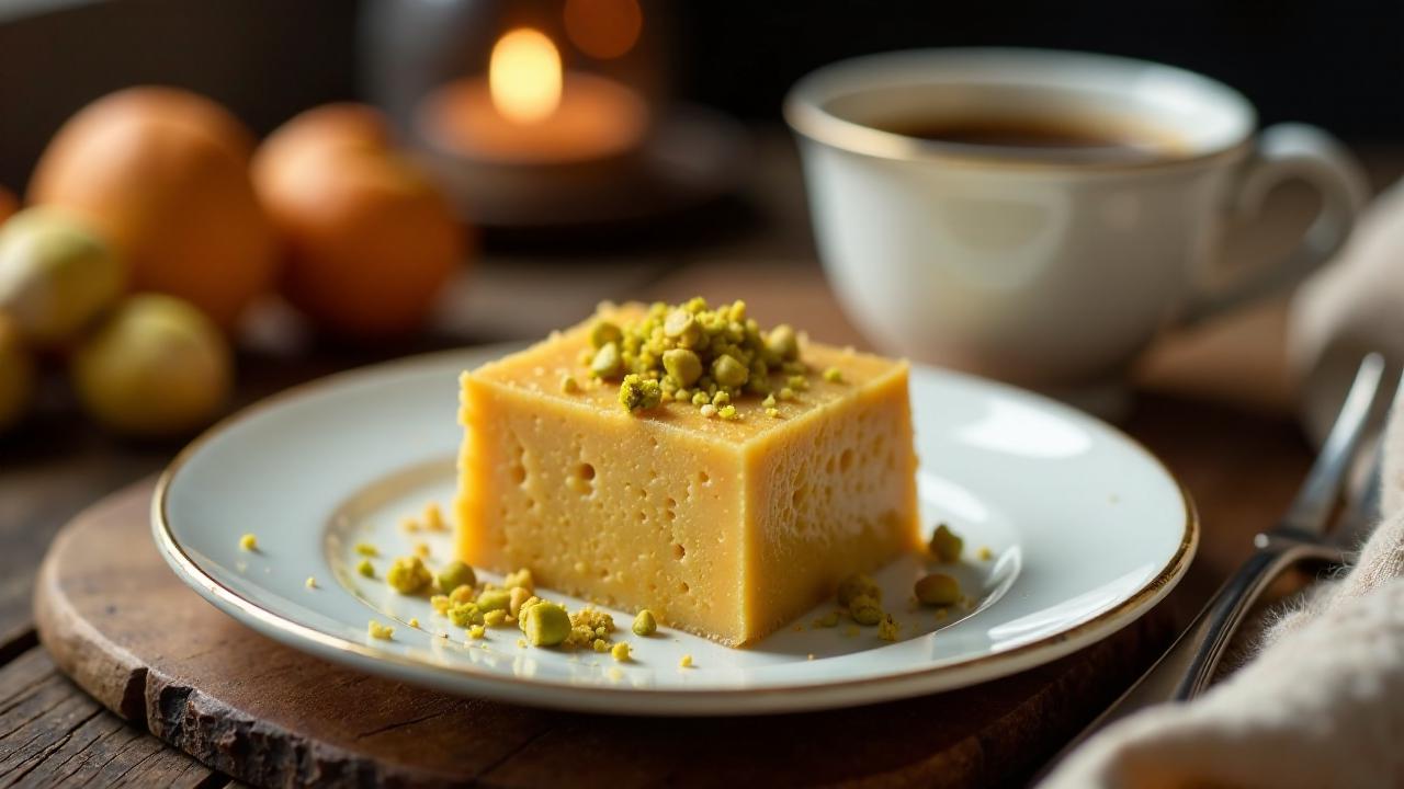 Halva - semolina dessert