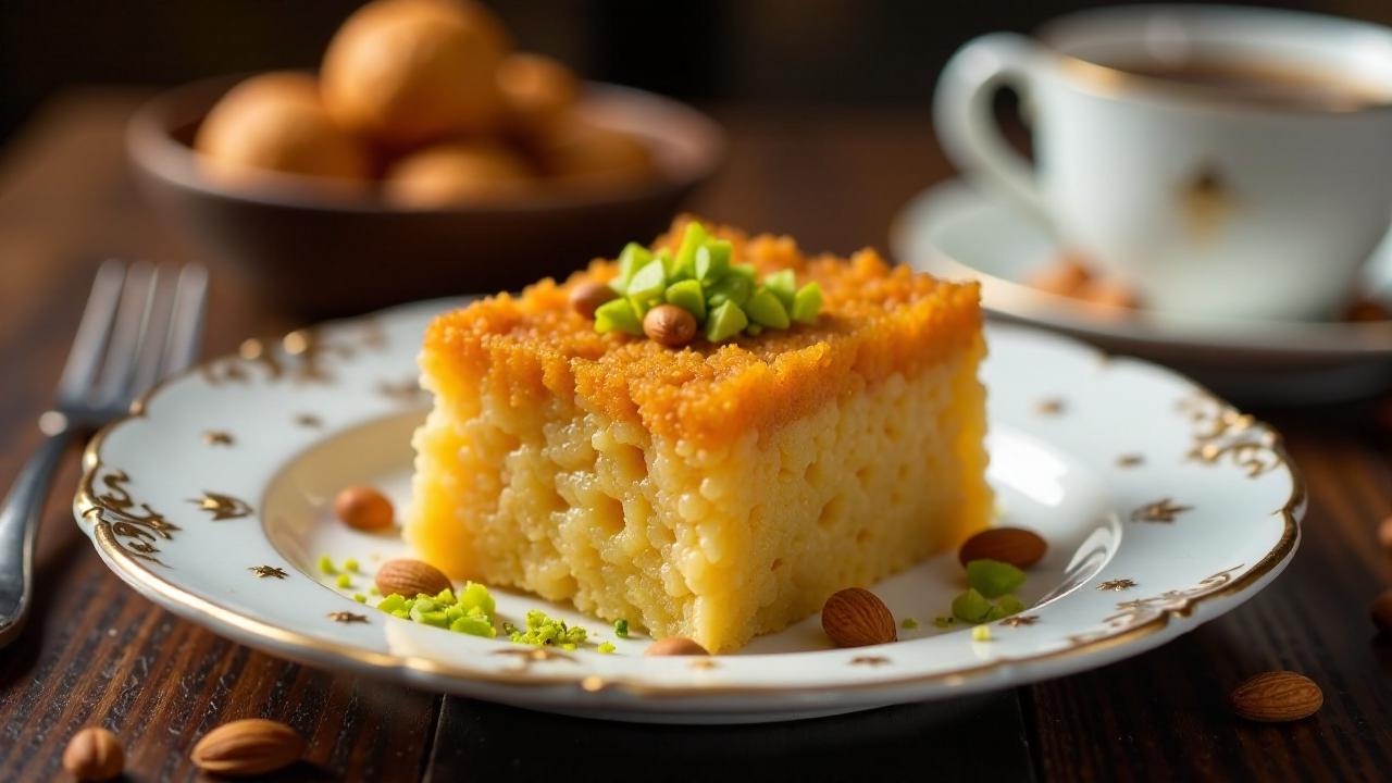 Halwa: Traditionelles Süßwarengemisch