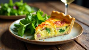 Ham and Leek Quiche