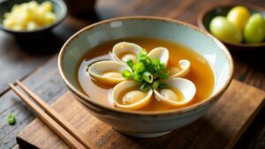 Hamaguri Clear Soup – Venusmuschelsuppe