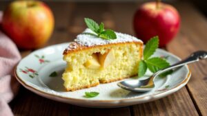 Hamburger Apfel-Vanille-Kuchen