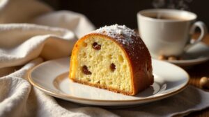 Haselnuss-Kaffee Panettone