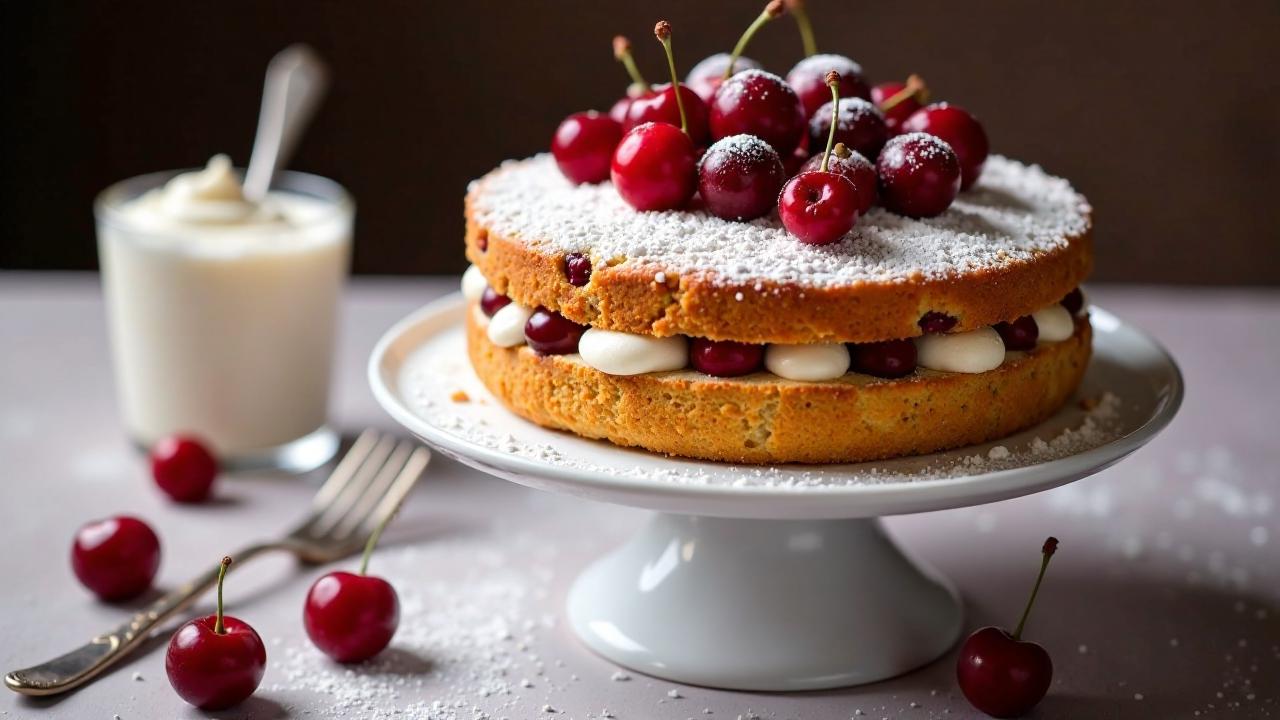 Haselnuss-Kirsch-Torte