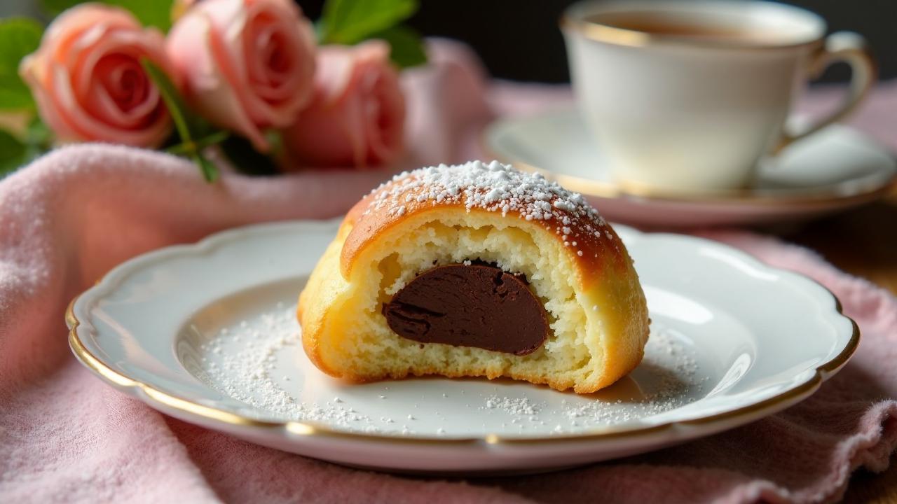 Haselnuss-Schoko-Trüffel-Madeleines