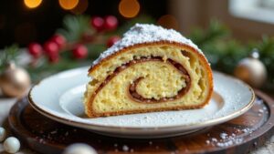 Haselnuss-Vanille-Stollen