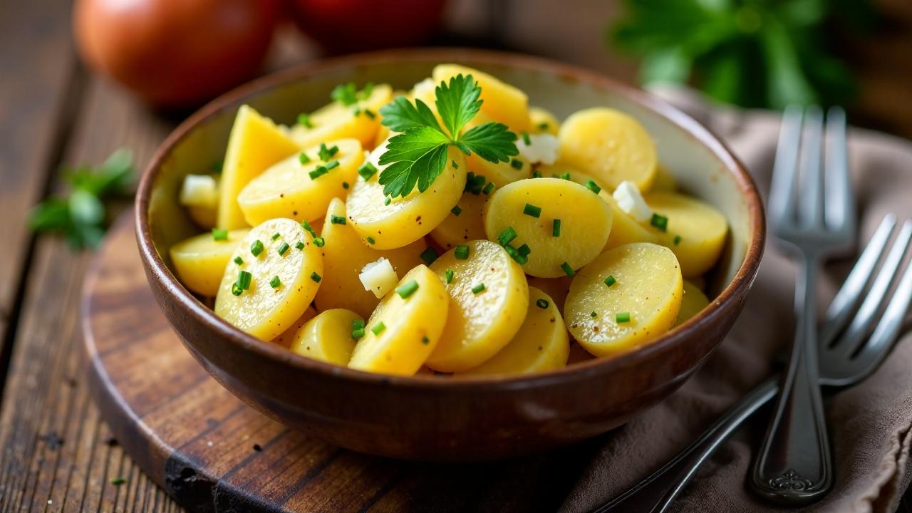 Hausgemachter badischer Kartoffelsalat