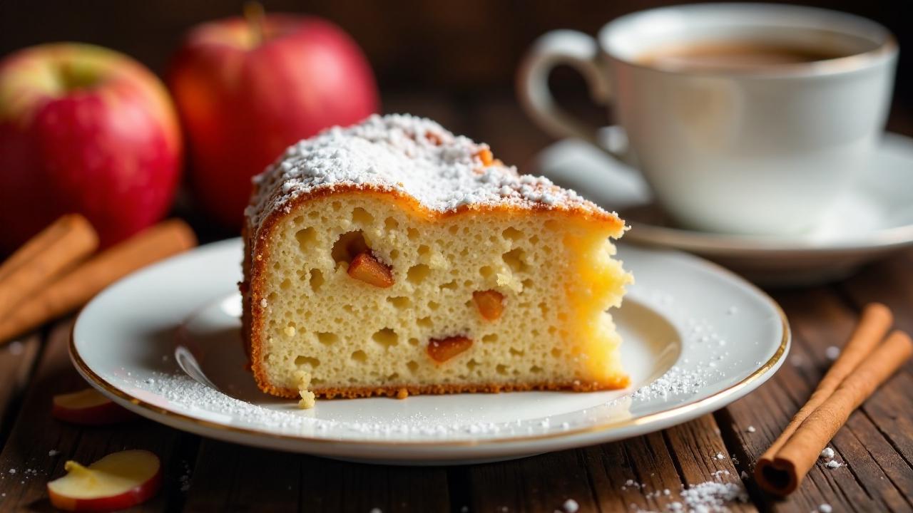 Havelkuchen mit Apfel und Zimt