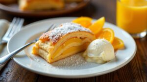 Hawaiianische Orangannen-Strudel