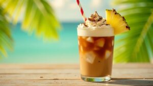 Hawaiianischer Eiskaffee