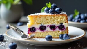 Heidelbeer-Mascarpone-Torte