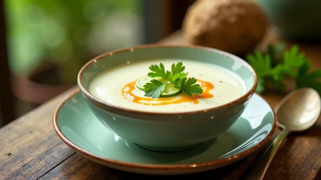 Heiße Coconut & Lime Soup