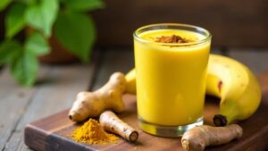 Heilsamer Goldene Milch Smoothie