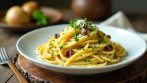 Herb and Walnut Pasta