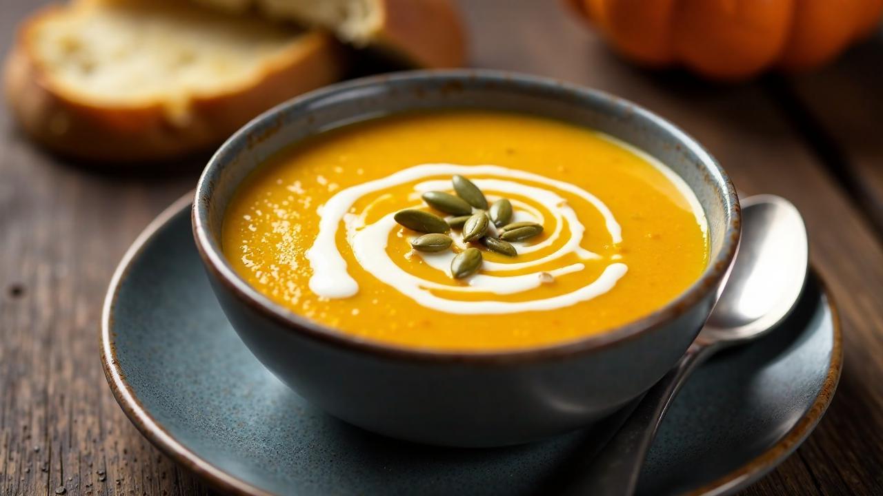 Herbstliche Kürbissuppe