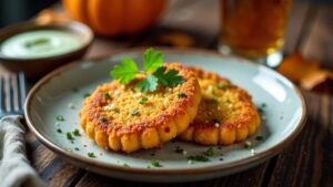 Herbstliches Kürbisschnitzel