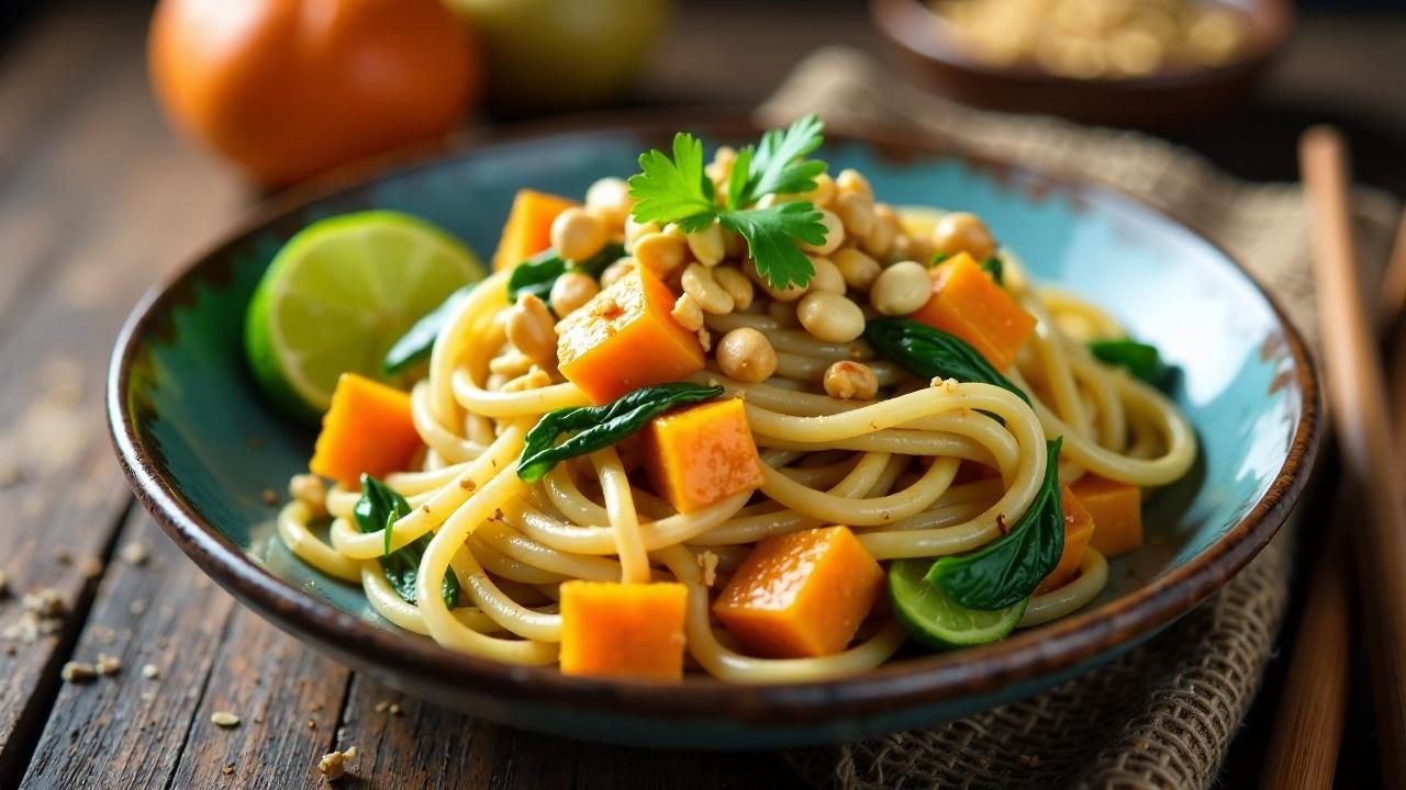 Herbstliches Pad Thai