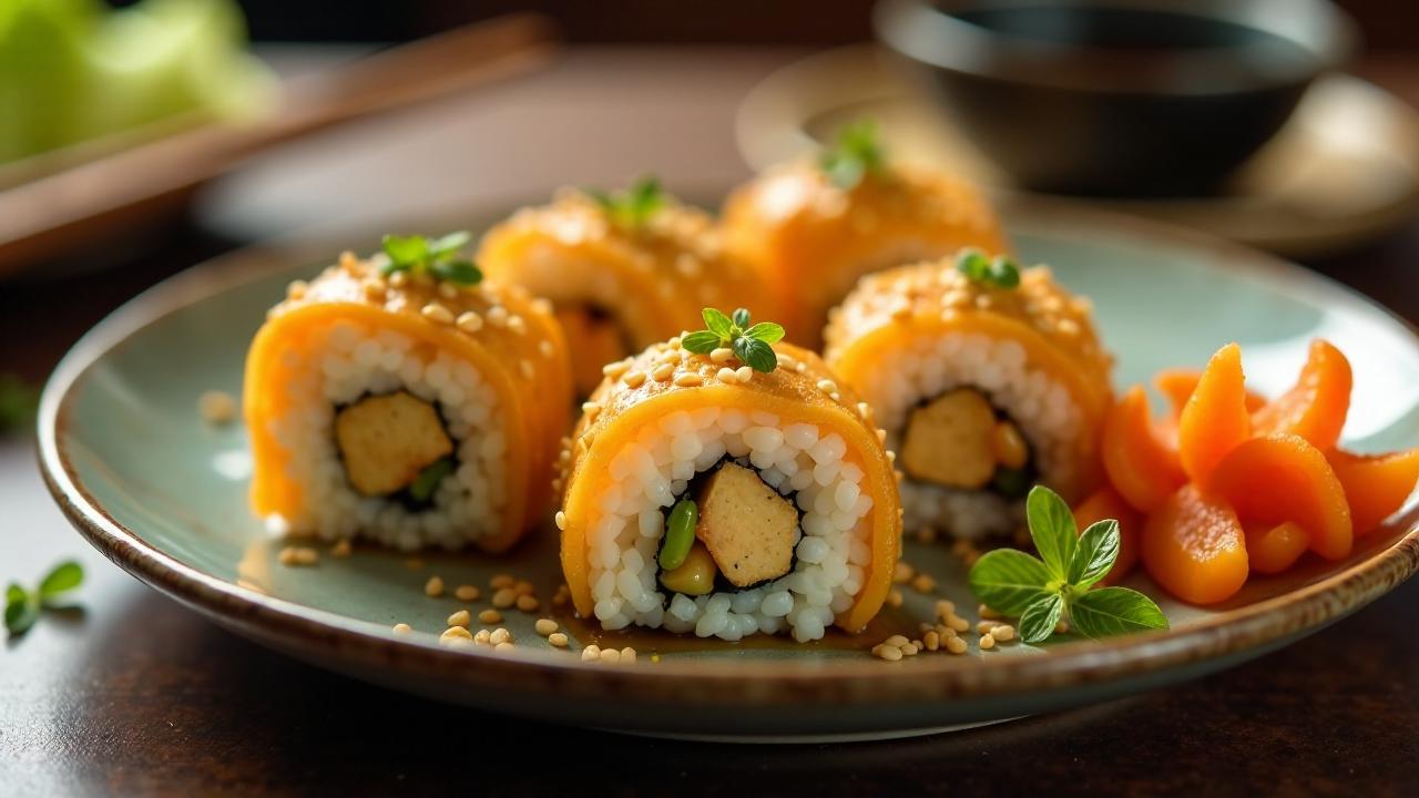 Herzhaftes Inari Sushi