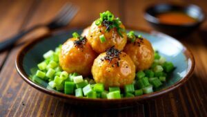 Herzhaftes Takoyaki