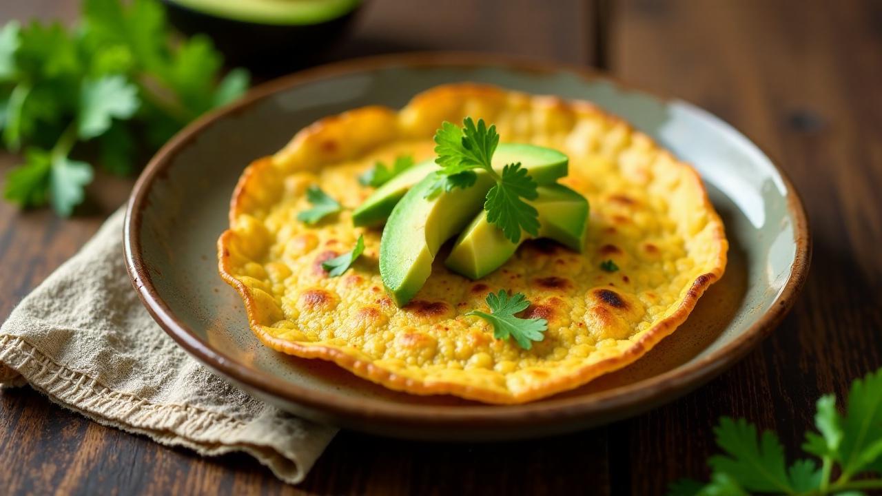 Heuschrecken-Mais-Tortillas