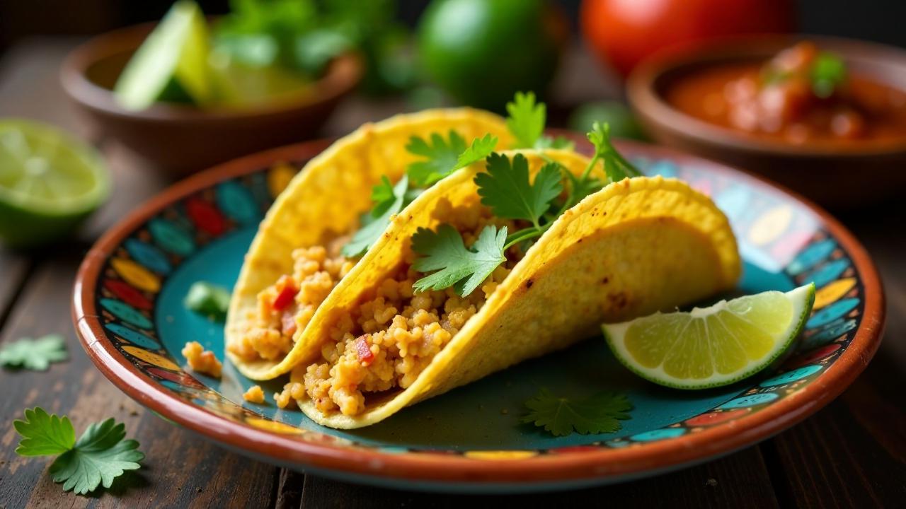 Hähnchen-Tinga Tacos