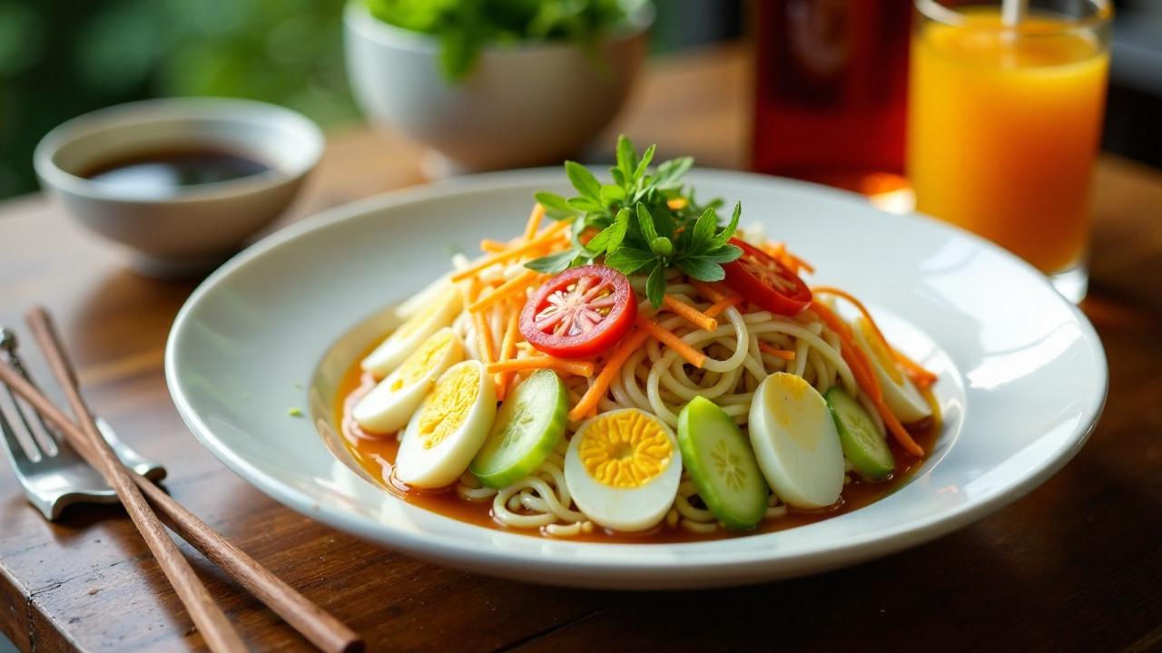 Hiyashi Chuka (Kalte Chinesische Nudeln)