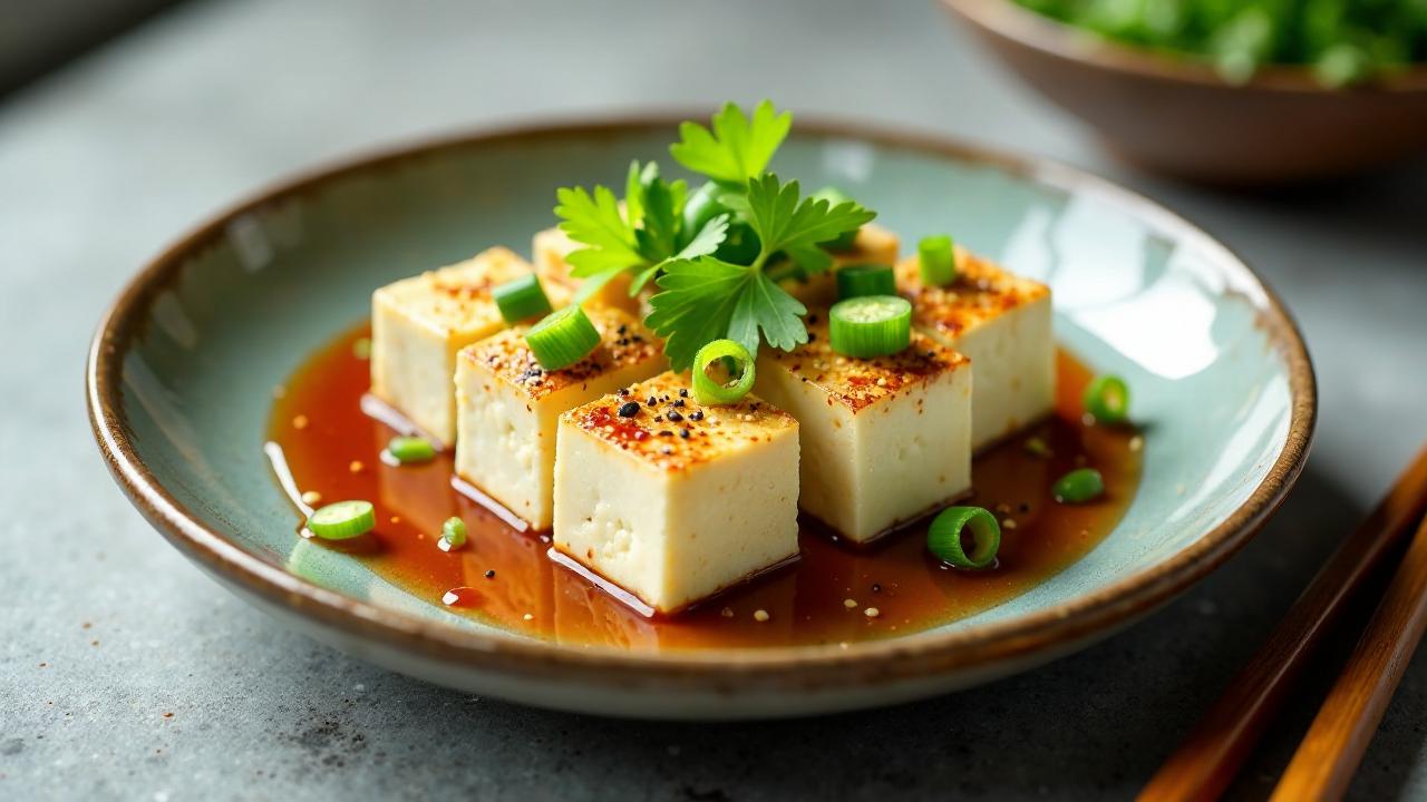 Hiyayakko: Gekühlter Tofu