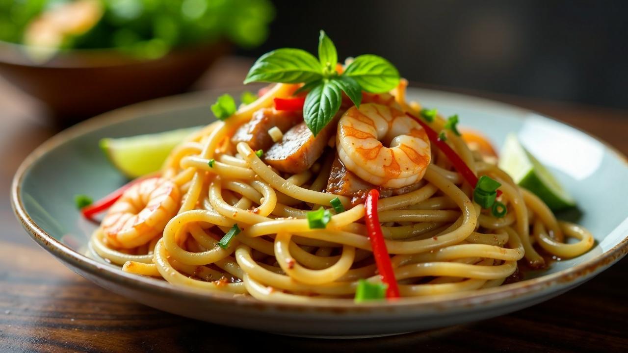 Hokkien Mee (Gebratene Hokkien-Nudeln)