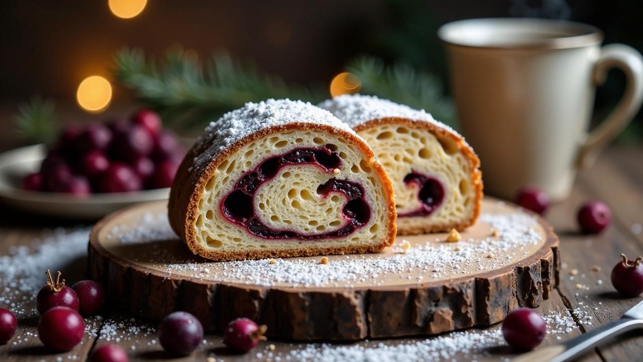 Holunderbeeren-Stollen