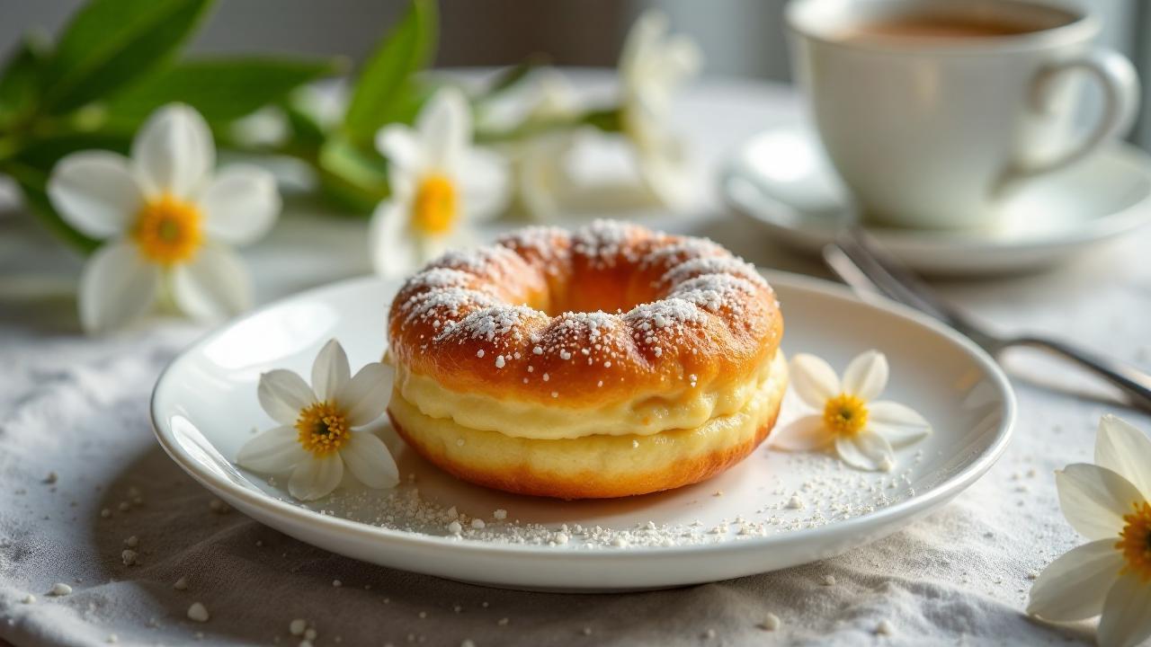 Holunderblüten-Donut