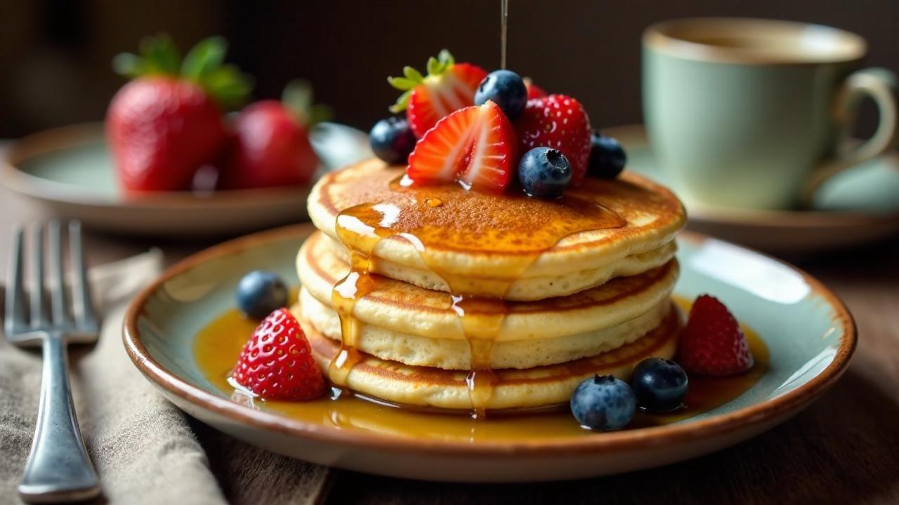 Homemade Buttermilk Pancakes