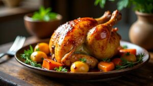 Honey-Roasted Chicken