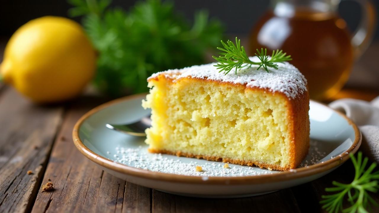 Honig-Fenchel-Kuchen