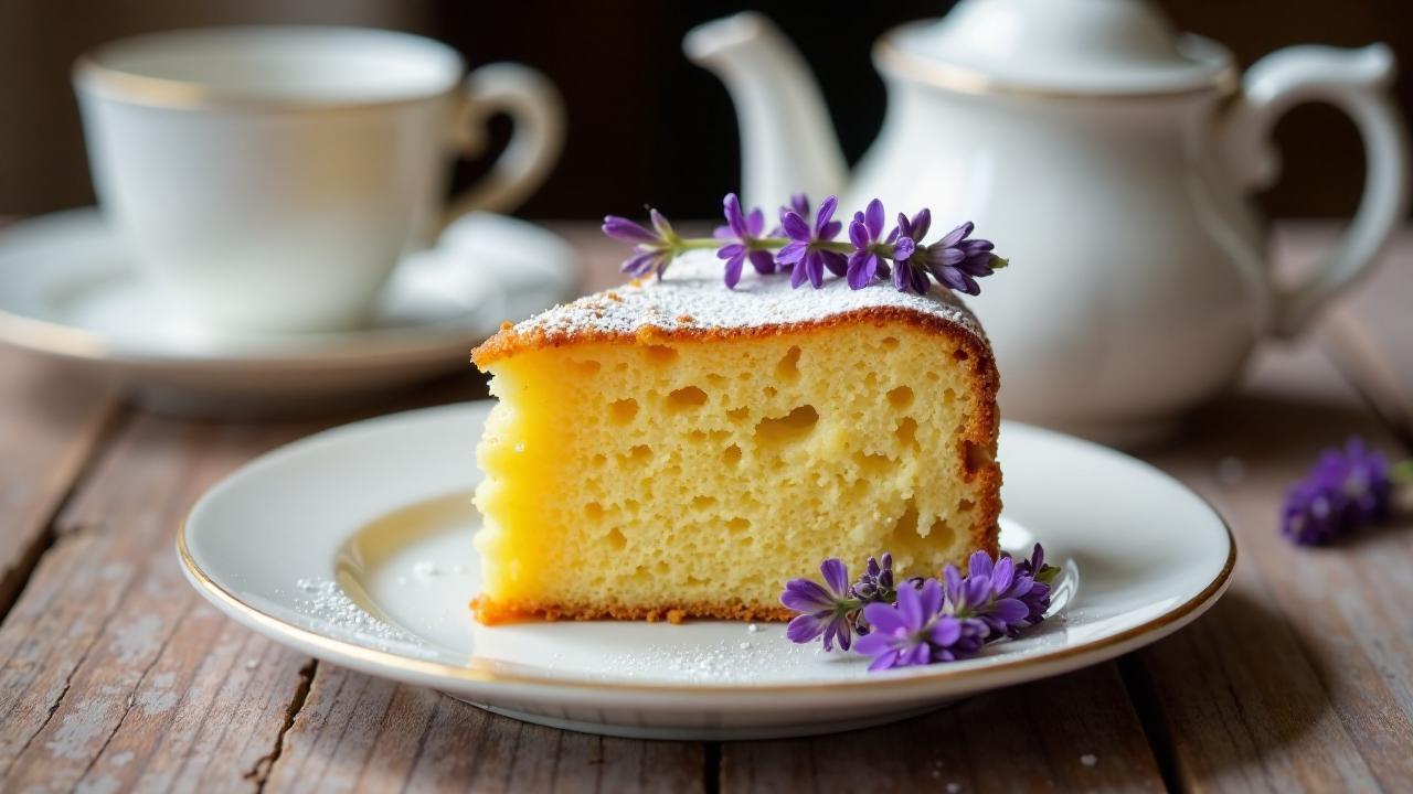 Honig-Lavendel-Kuchen