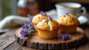 Honig-Lavendel-Muffin-Tops