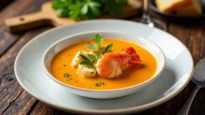 Hummer-Bisque mit Sherry