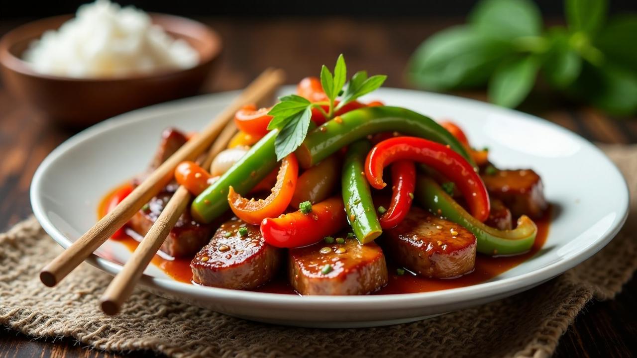 Hunan-Rindfleisch