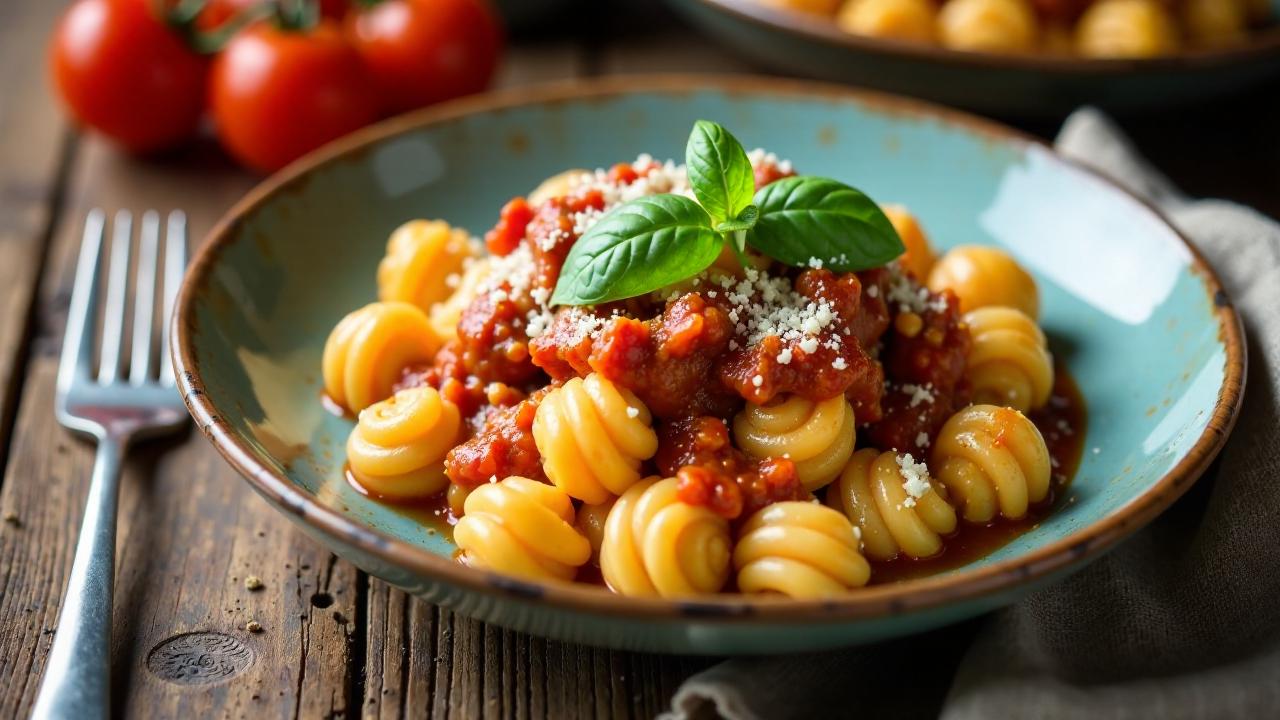 I Malloreddus alla Campidanese - Gnocchetti mit Wurstsugo