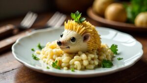 Igel-Risotto