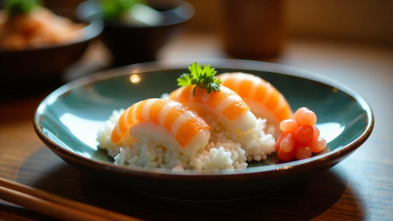 Ika Nigiri (Tintenfisch-Nigiri)