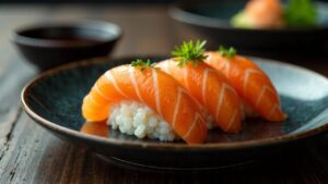 Ikura Nigiri (Lachskaviar-Nigiri)